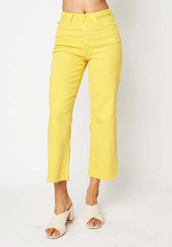 Judy blue high rise cropped - high,